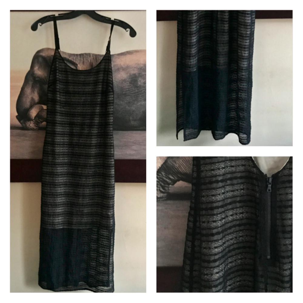 Alice + Olivia Illusion Open Back Dress - Picture 2 of 8